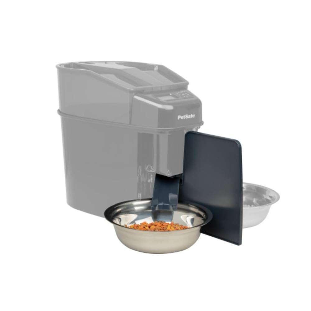 PetSafe Smart Feed Automatic Dog & Cat Feeder - Programmable Feeding - Adjustable Portion Control - WiFi Pet Feeder - Large Capacity - Stainless Steel Bowl - App Controlled