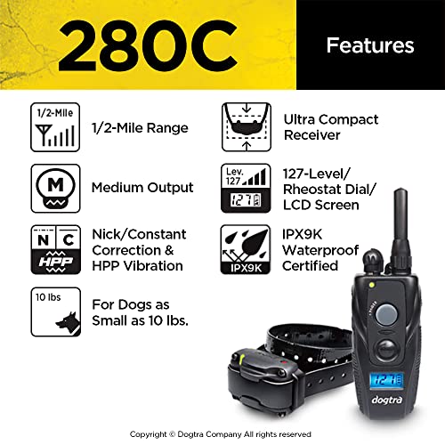 Dogtra 280X Remote Dog Training Collar System