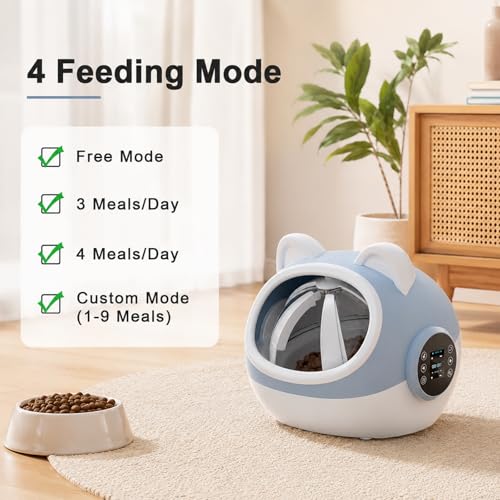 RFID Smart Pet Feeder with Dual Collar Tags and Timer