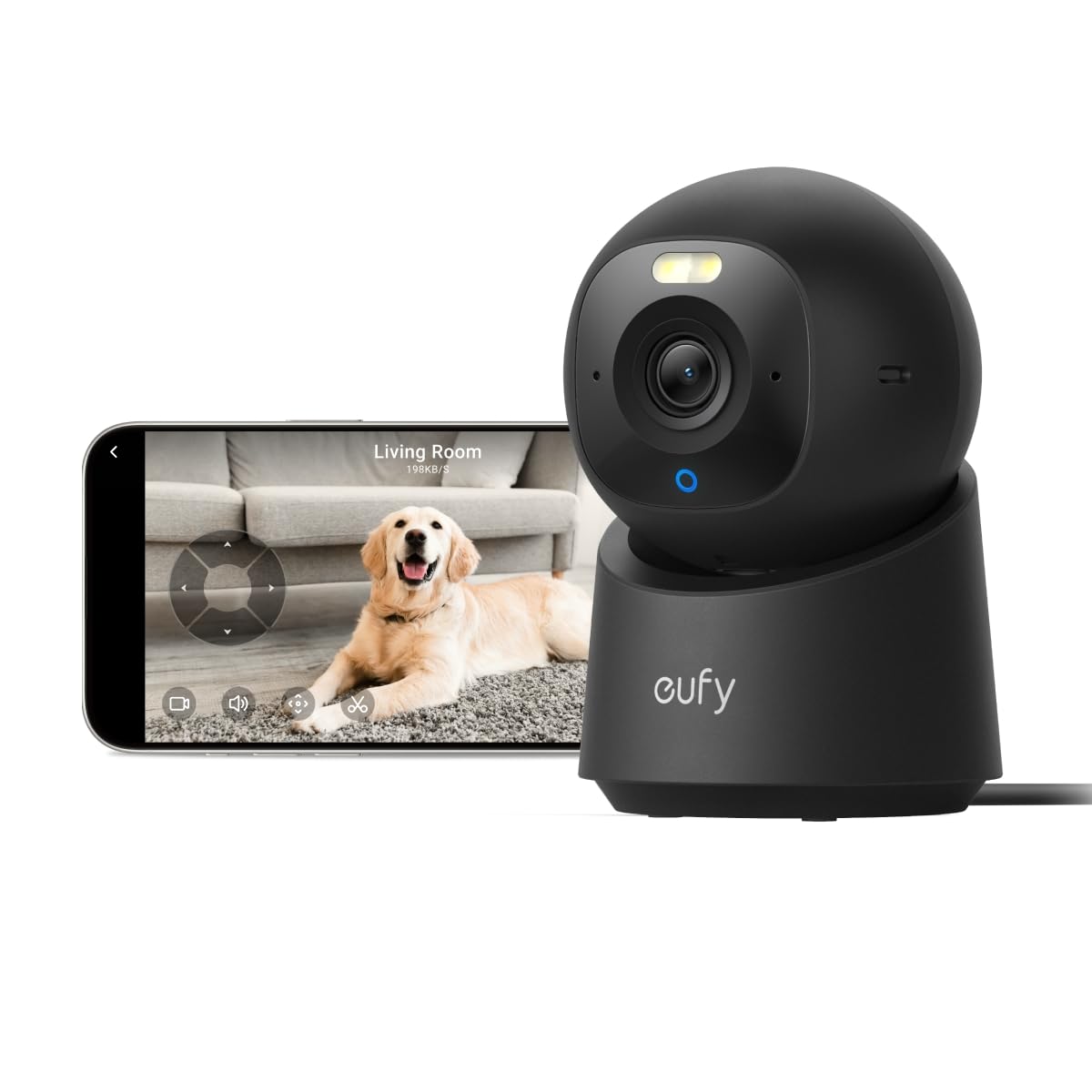 eufy E30 4K Pet Camera with 360° Auto Tracking