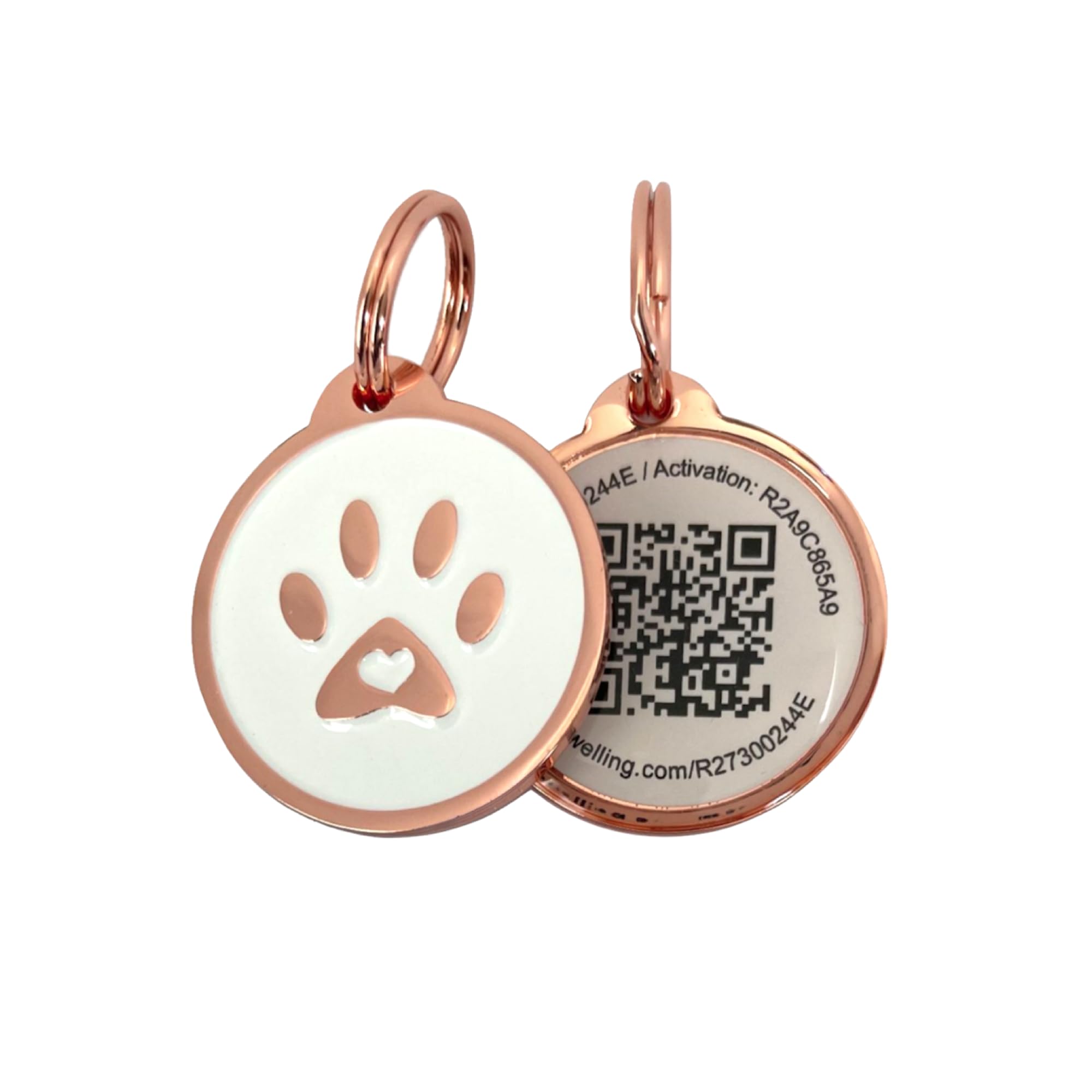 Pet Dwelling QR Code ID Tag for Dogs and Cats