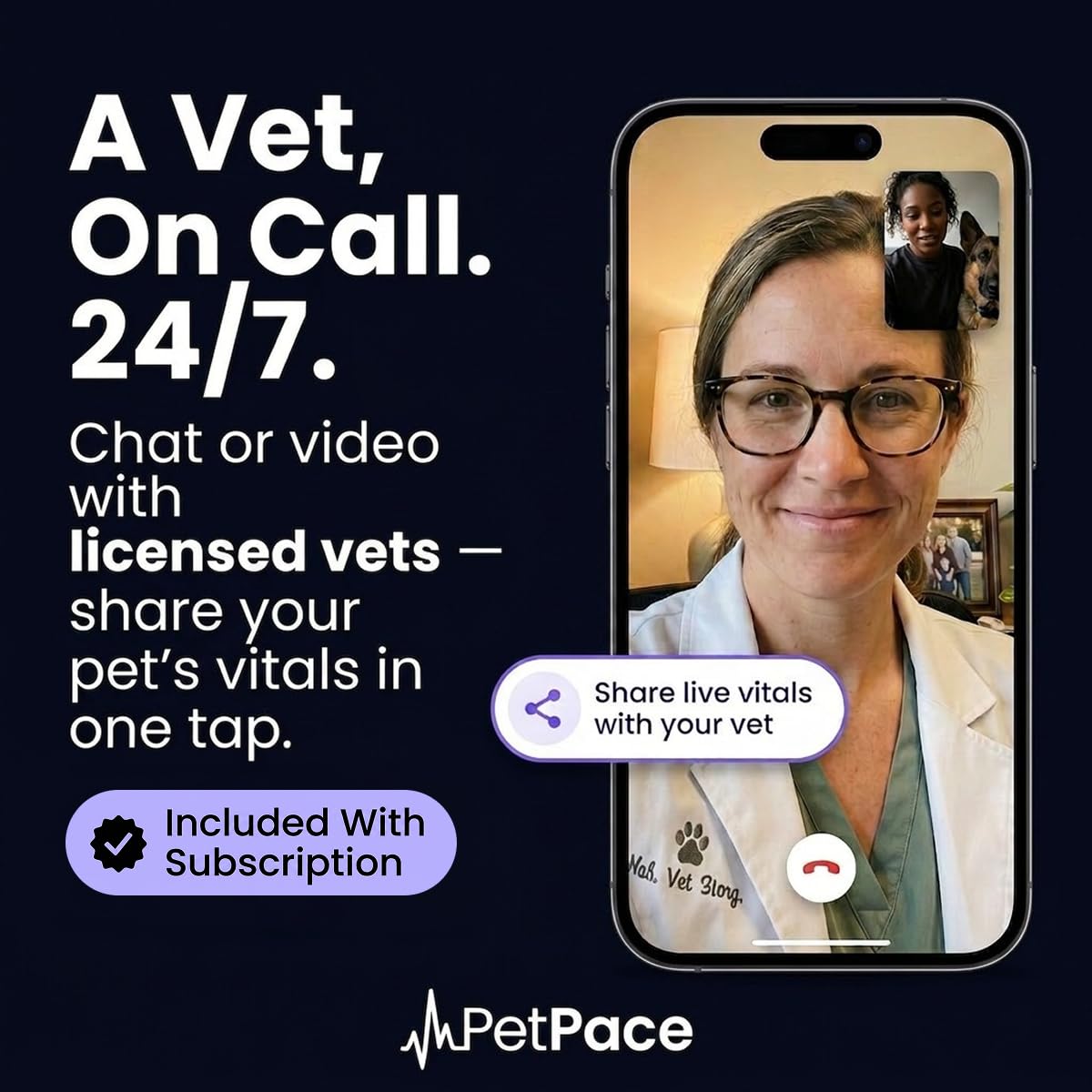 PetPace V3.0 AI Dog Health and Vital Signs Collar