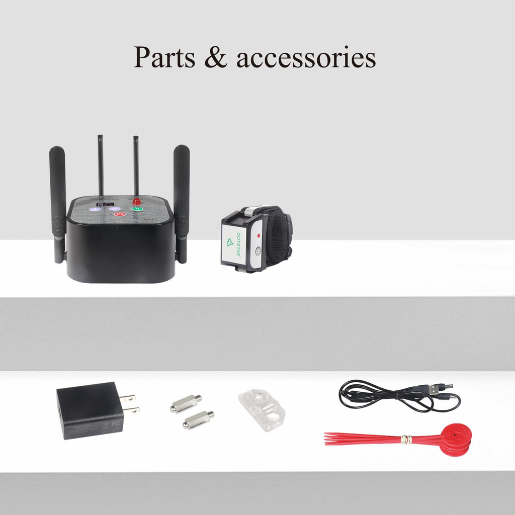 Smart Wireless Dog Fence with Rechargeable Receiver