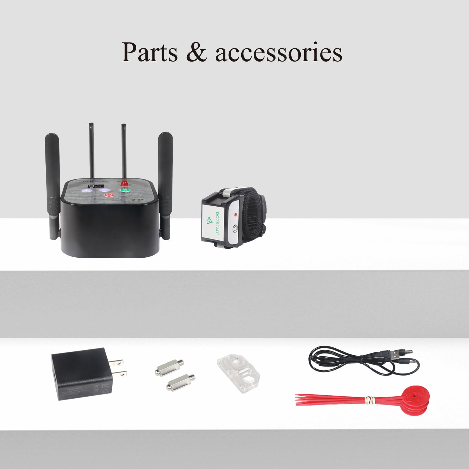 Smart Wireless Dog Fence with Rechargeable Receiver