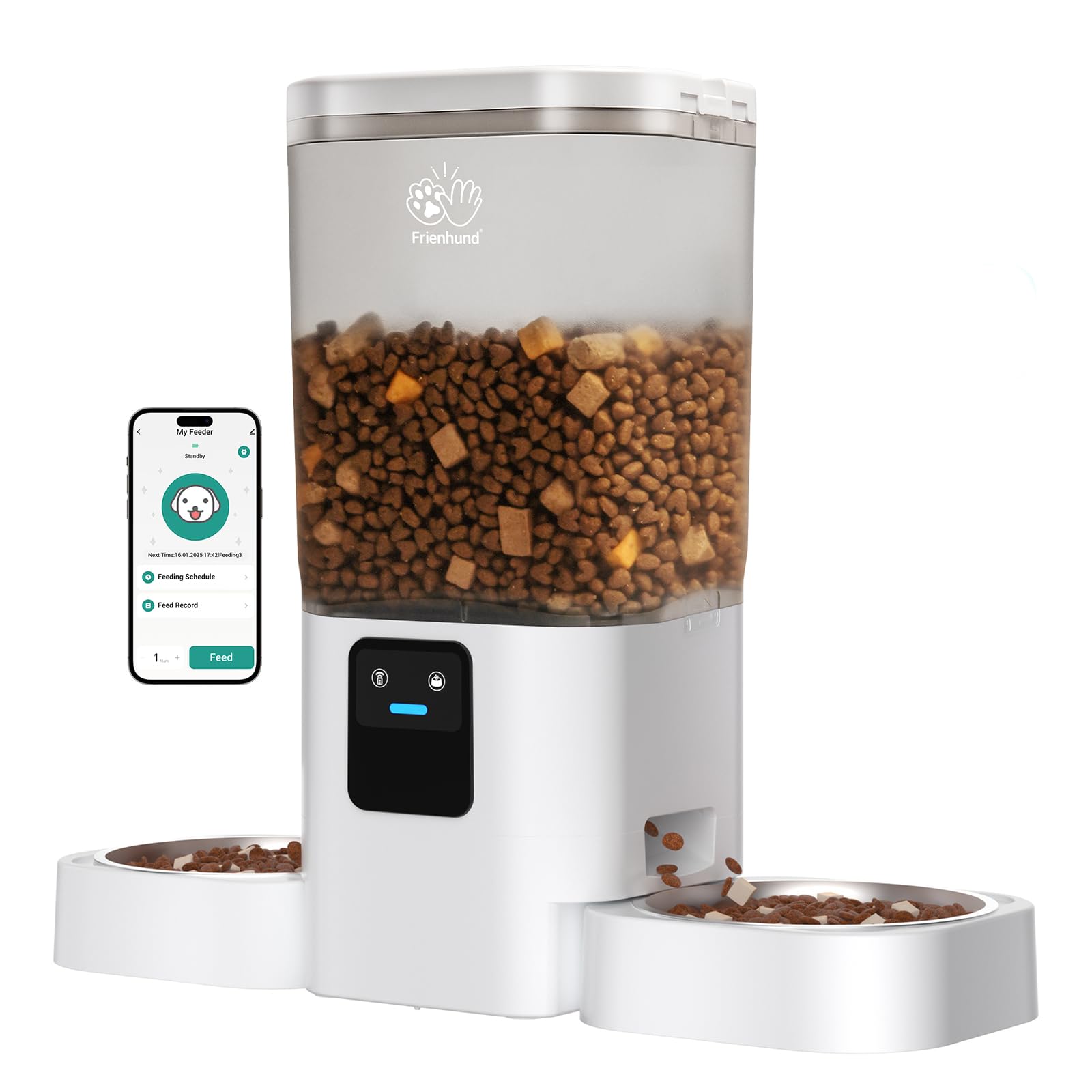 Frienhund Automatic Cat Feeder: Automatic Dog Feeder