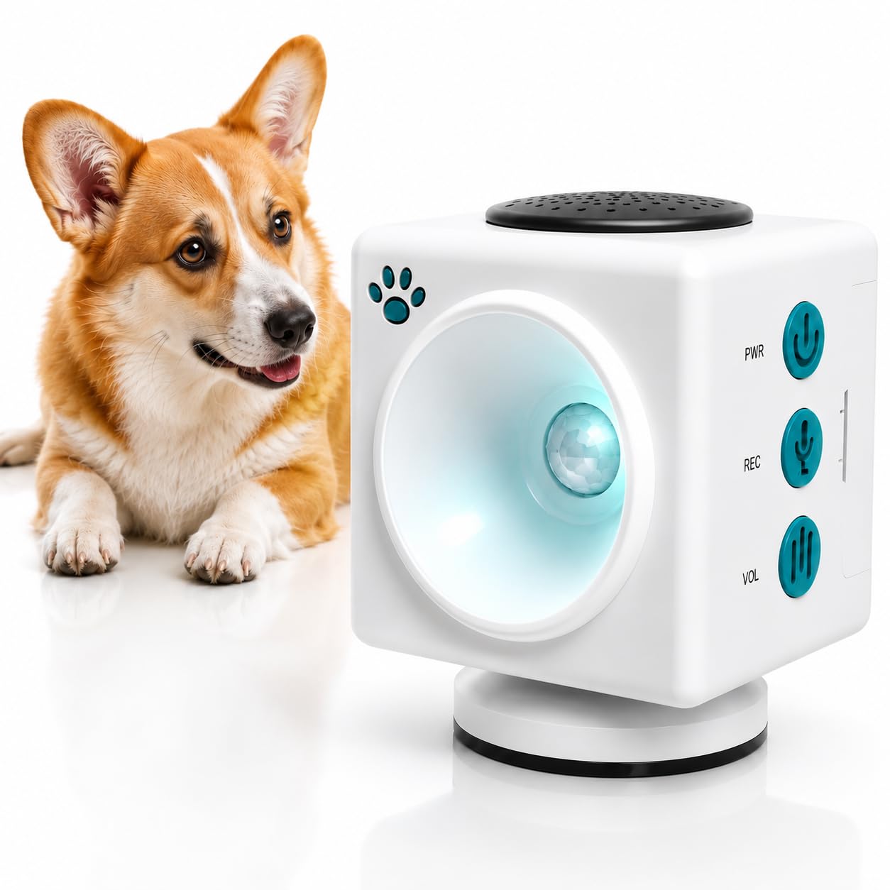 CHATRBOX Motion-Activated Voice Pet Training Device