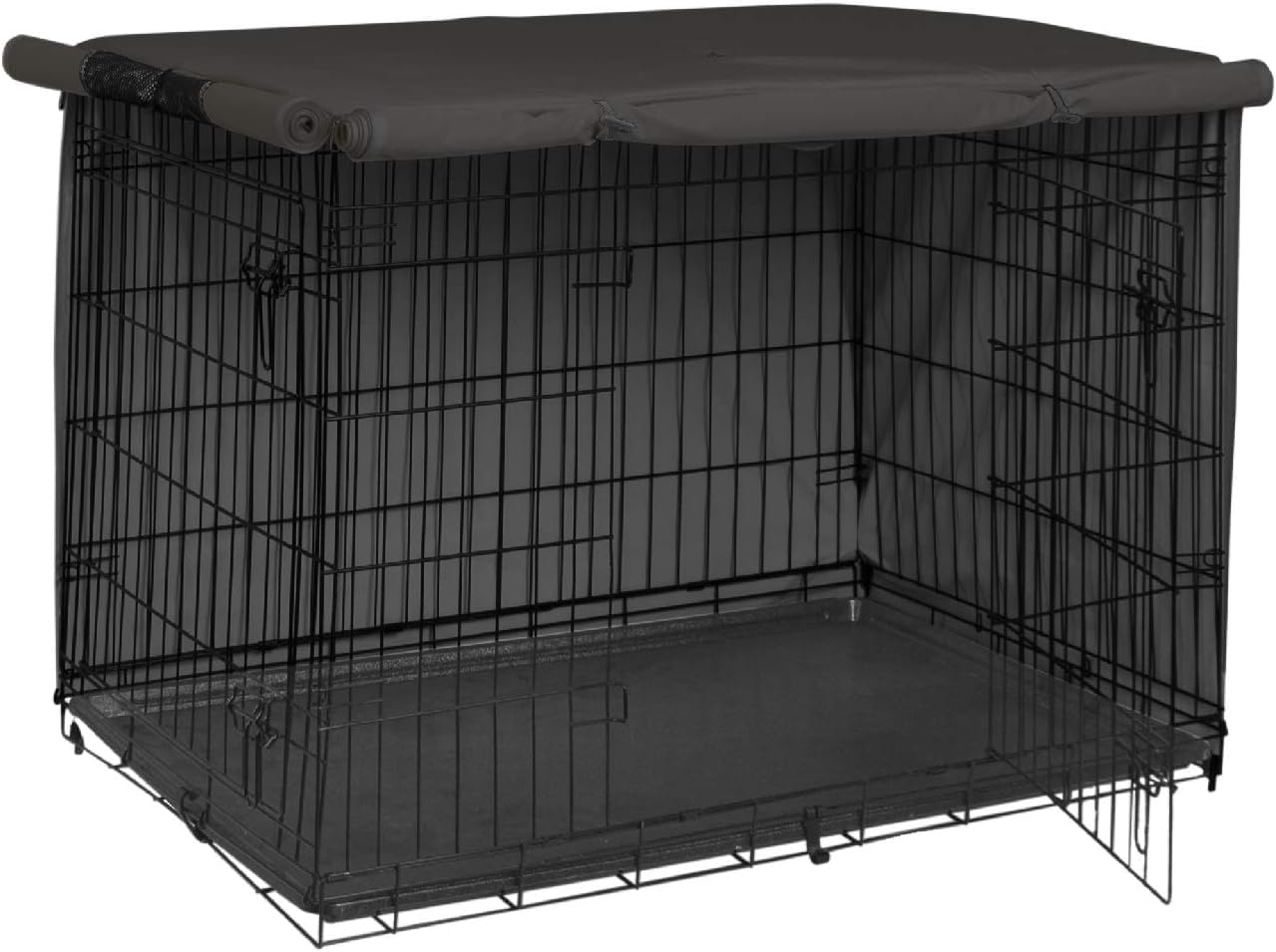 Explore Land Heavy-Duty Dog Crate Cover for Wire Kennels