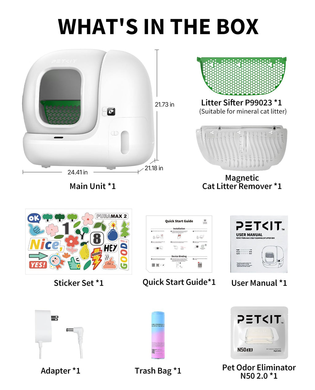 PETKIT App-Controlled Self-Cleaning Cat Litter Box