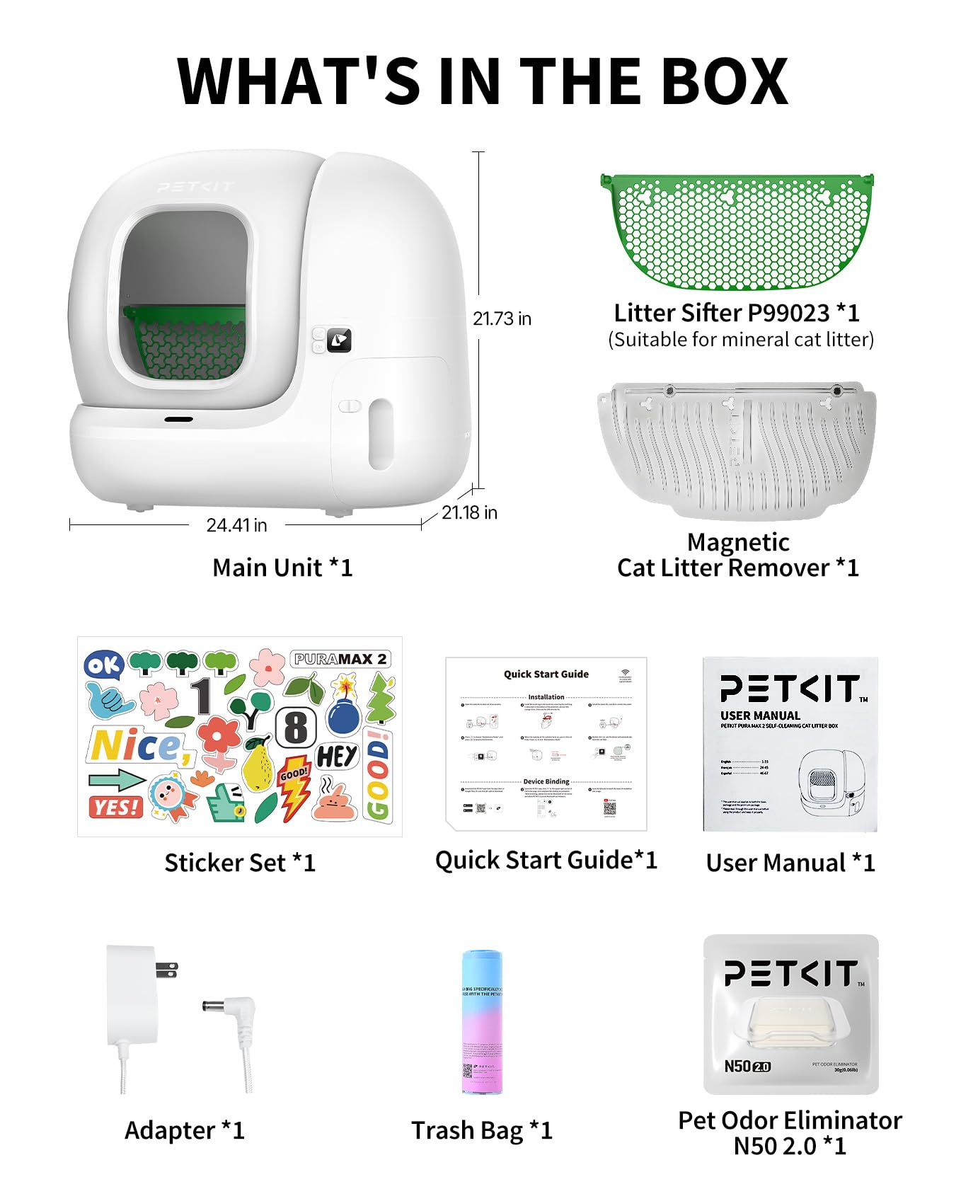PETKIT App-Controlled Self-Cleaning Cat Litter Box