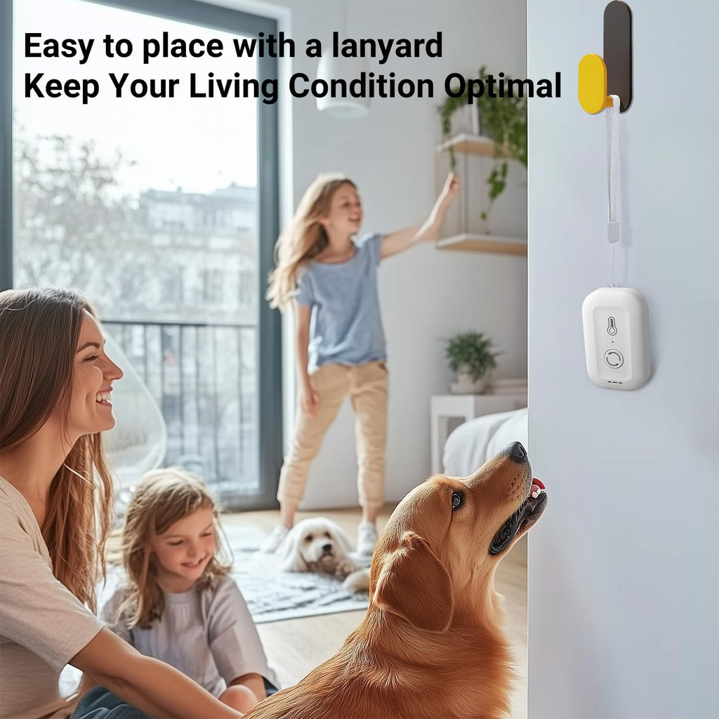 DAYBETTER Smart WiFi Pet Temperature and Humidity Monitor
