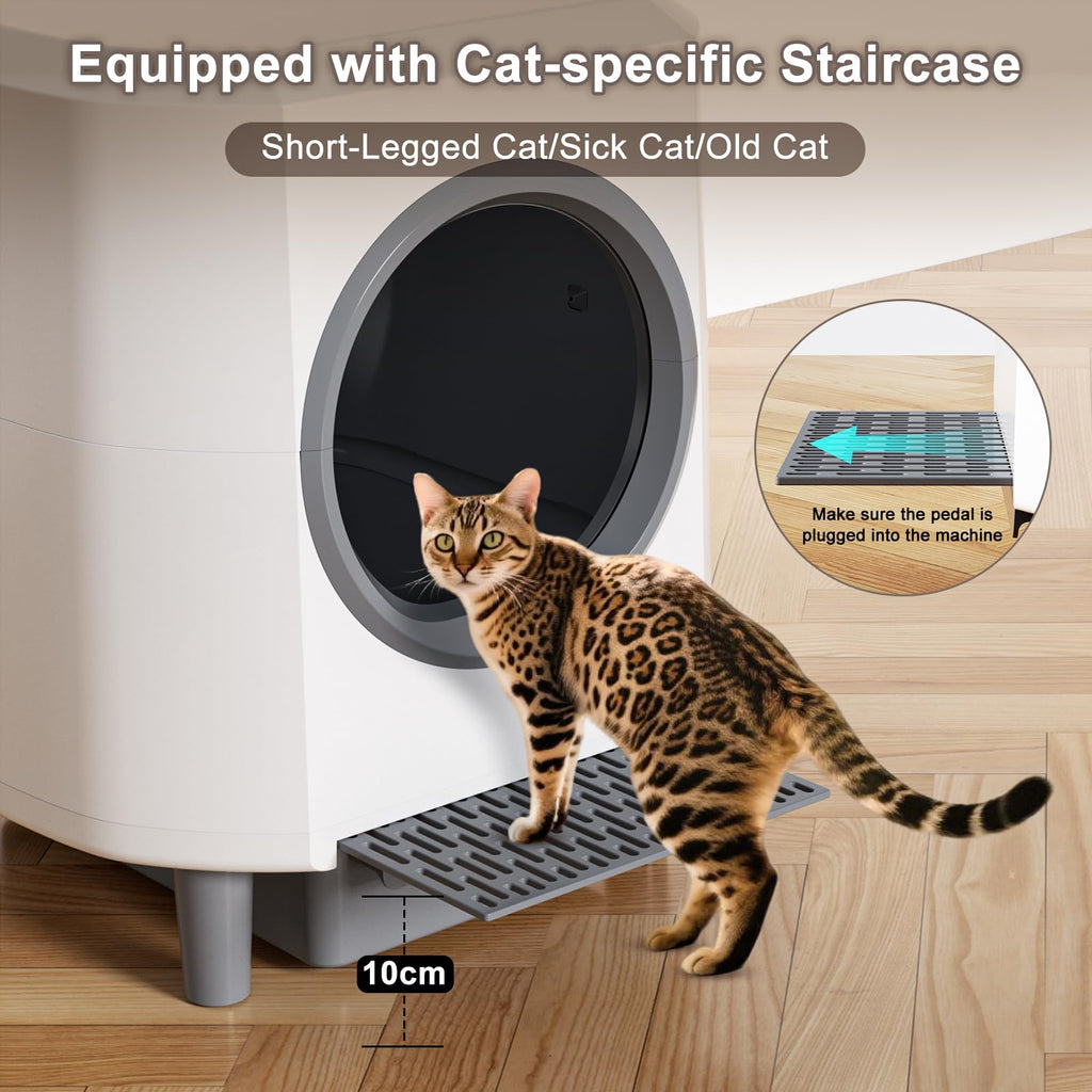 Ellenpent Automatic Self-Cleaning Cat Litter Box