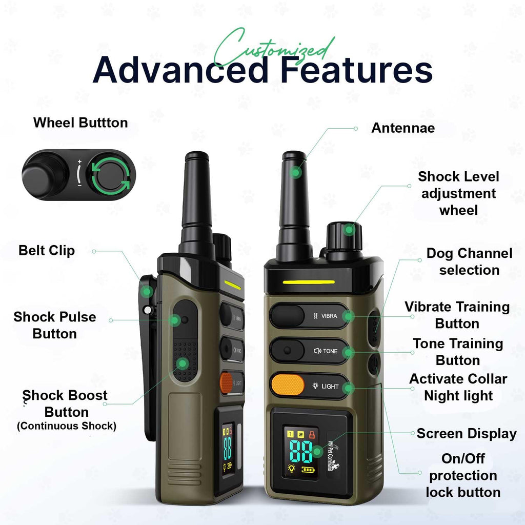 My Pet Command 1-Mile Long-Range Dog Training Collar