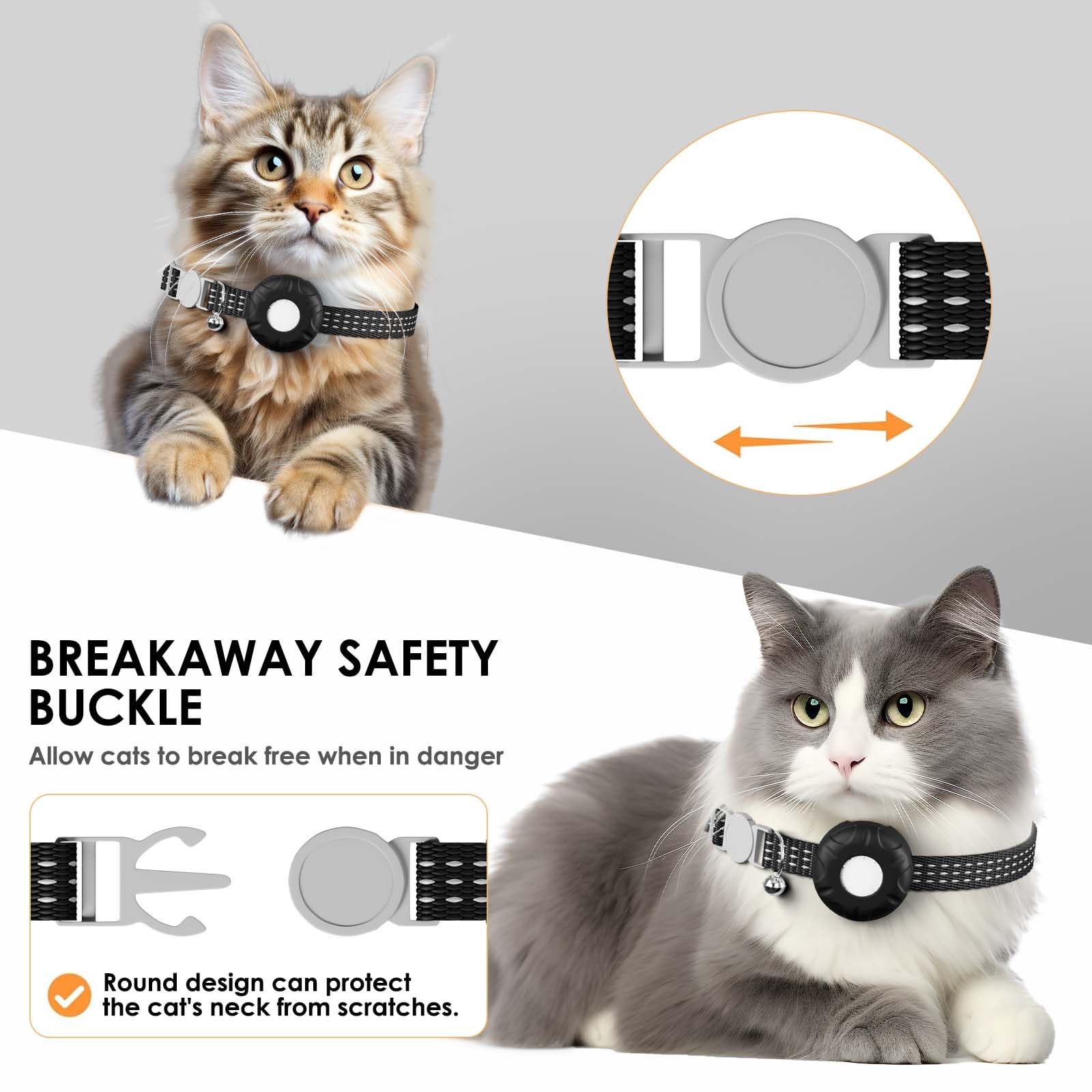 Cat Tracker with Cat Tracker Collar, Mini GPS Tracker
