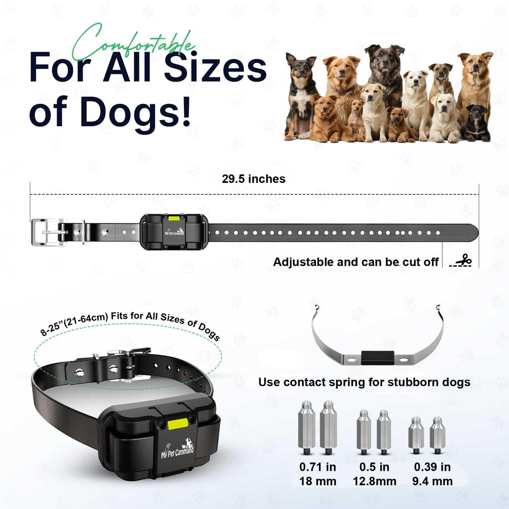 My Pet Command 1-Mile Long-Range Dog Training Collar