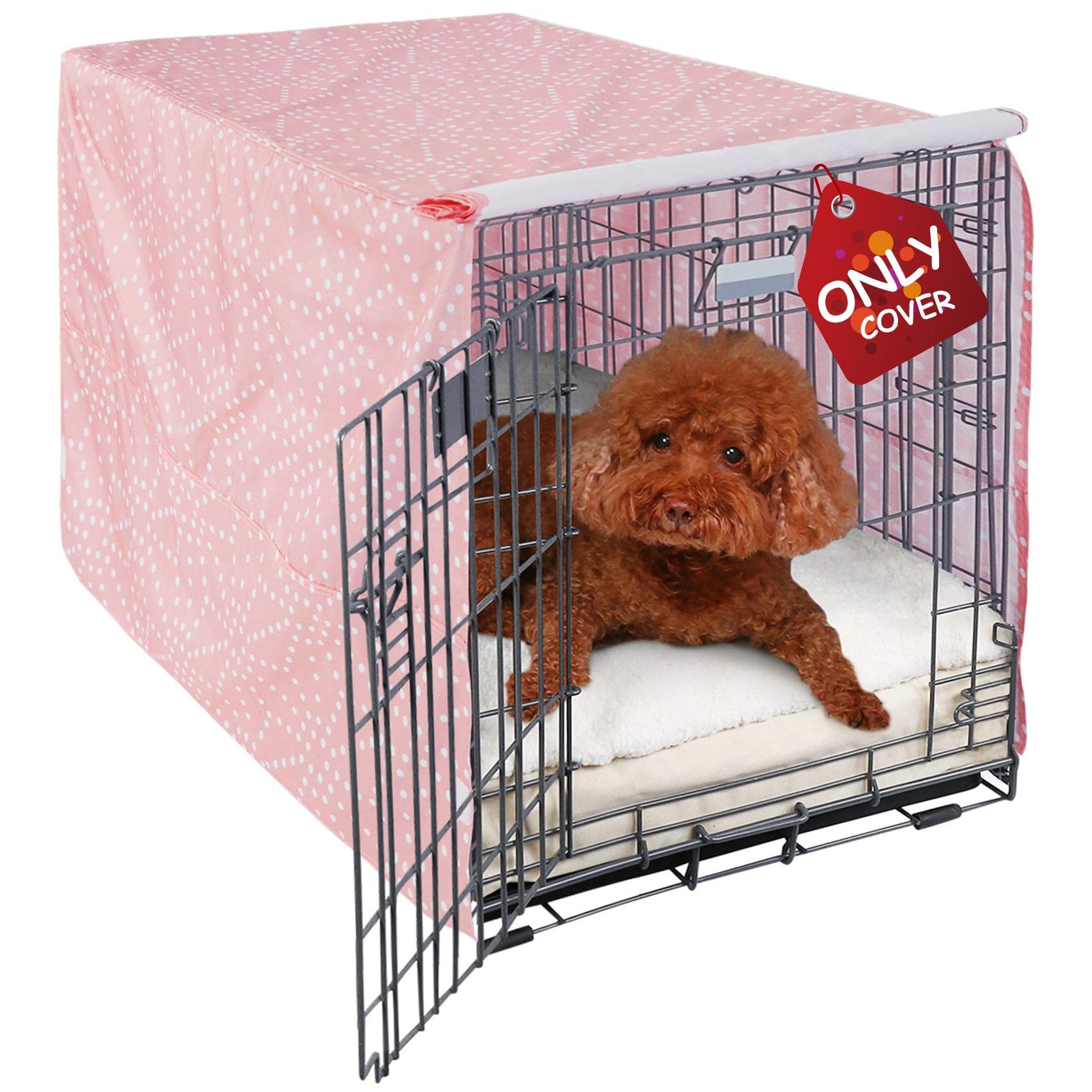 Explore Land Heavy-Duty Dog Crate Cover for Wire Kennels