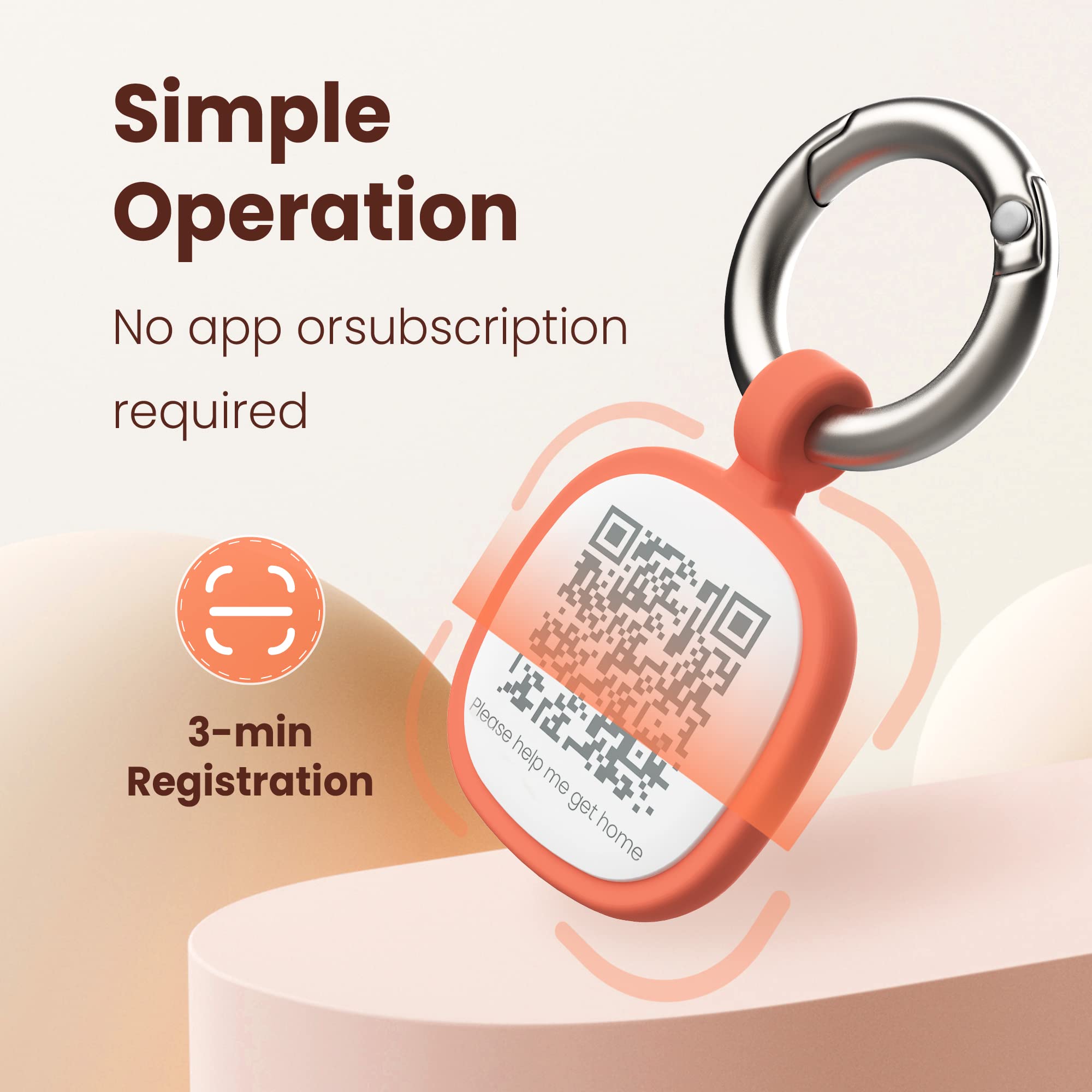 Pawaii QR Code Pet ID Tag All