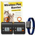 Rechargeable Indoor Cat Barrier with Dual Transmitters
