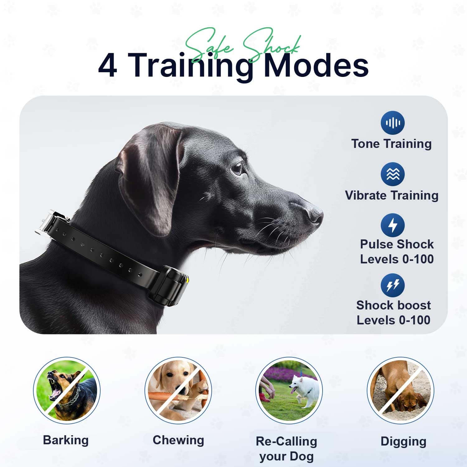 My Pet Command 1-Mile Long-Range Dog Training Collar