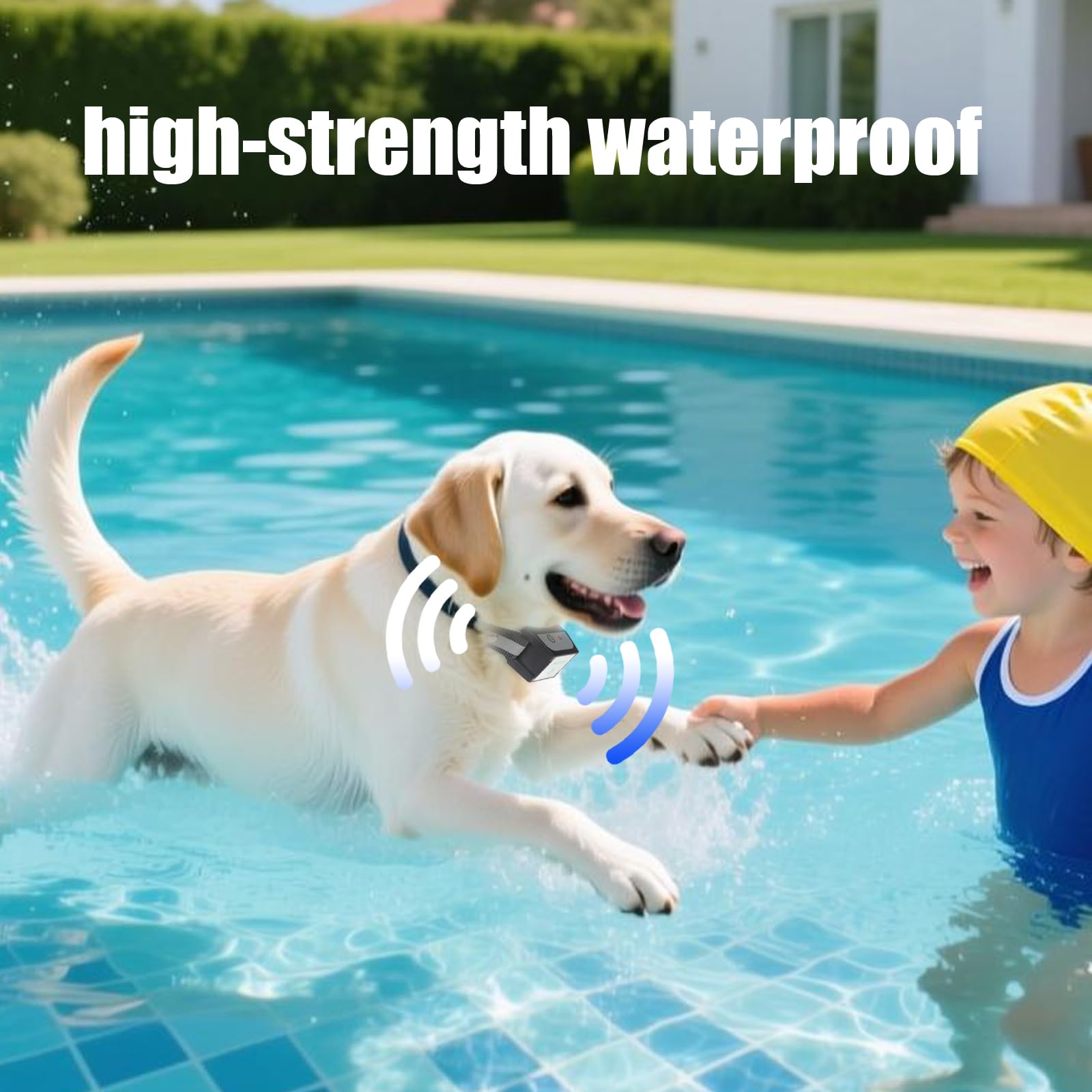 Smart Wireless Dog Fence with Rechargeable Receiver