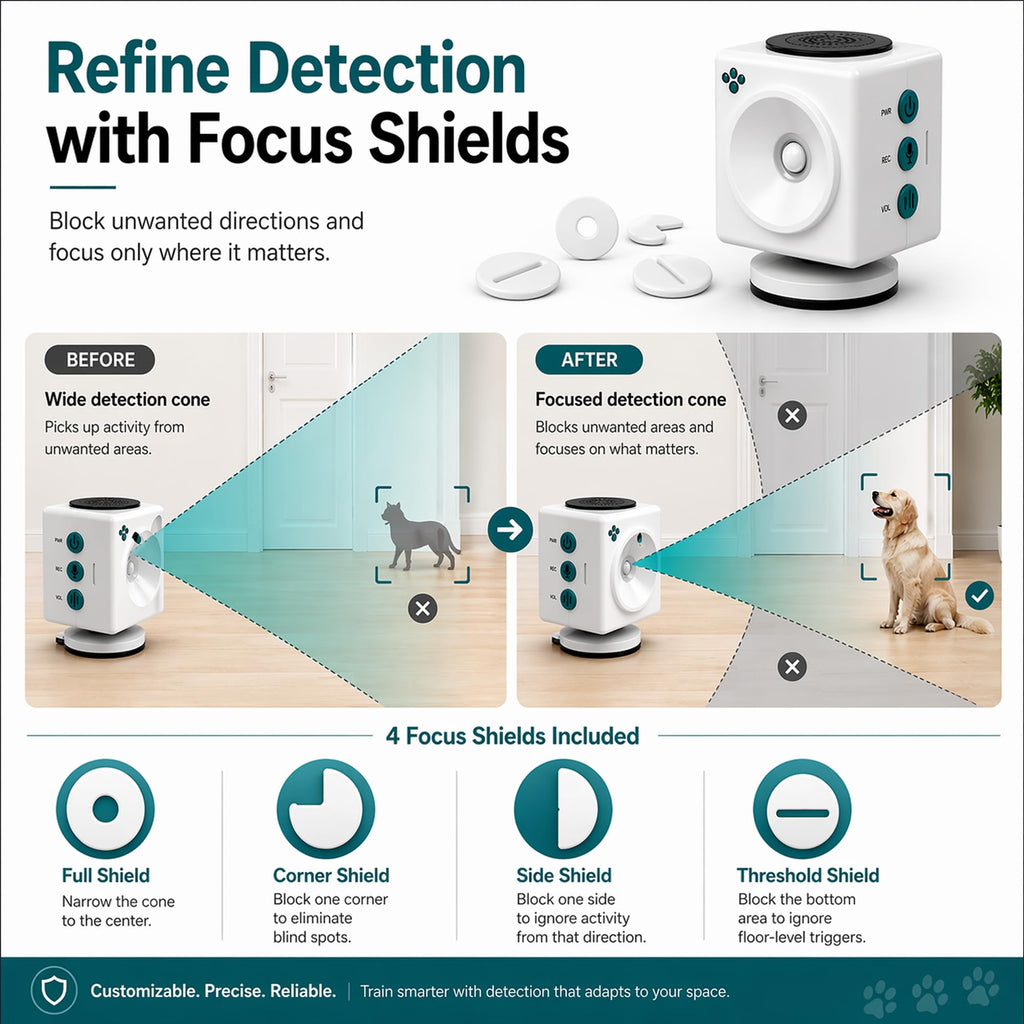 CHATRBOX Motion-Activated Voice Pet Training Device