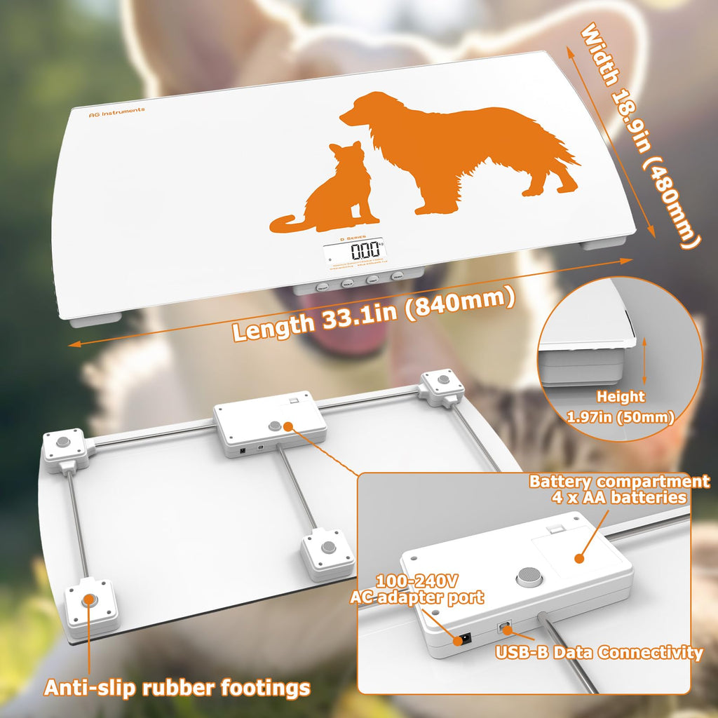 AG Instruments D-Series Digital Animal Floor Scale