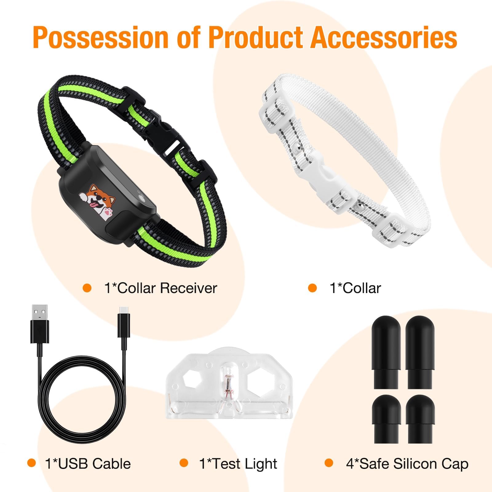 UJQW GPS + Wireless Dog Fence & Training Collar – No Subscription, App Geo-Fence 3280ft, 60-164ft Bluetooth Training, 3 Correction Modes, Auto Sleep/Wake, 7-Day Battery, 3-Dog Support