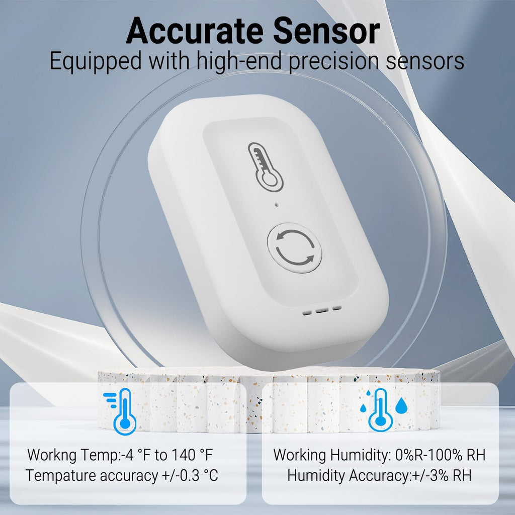 DAYBETTER Smart WiFi Pet Temperature and Humidity Monitor