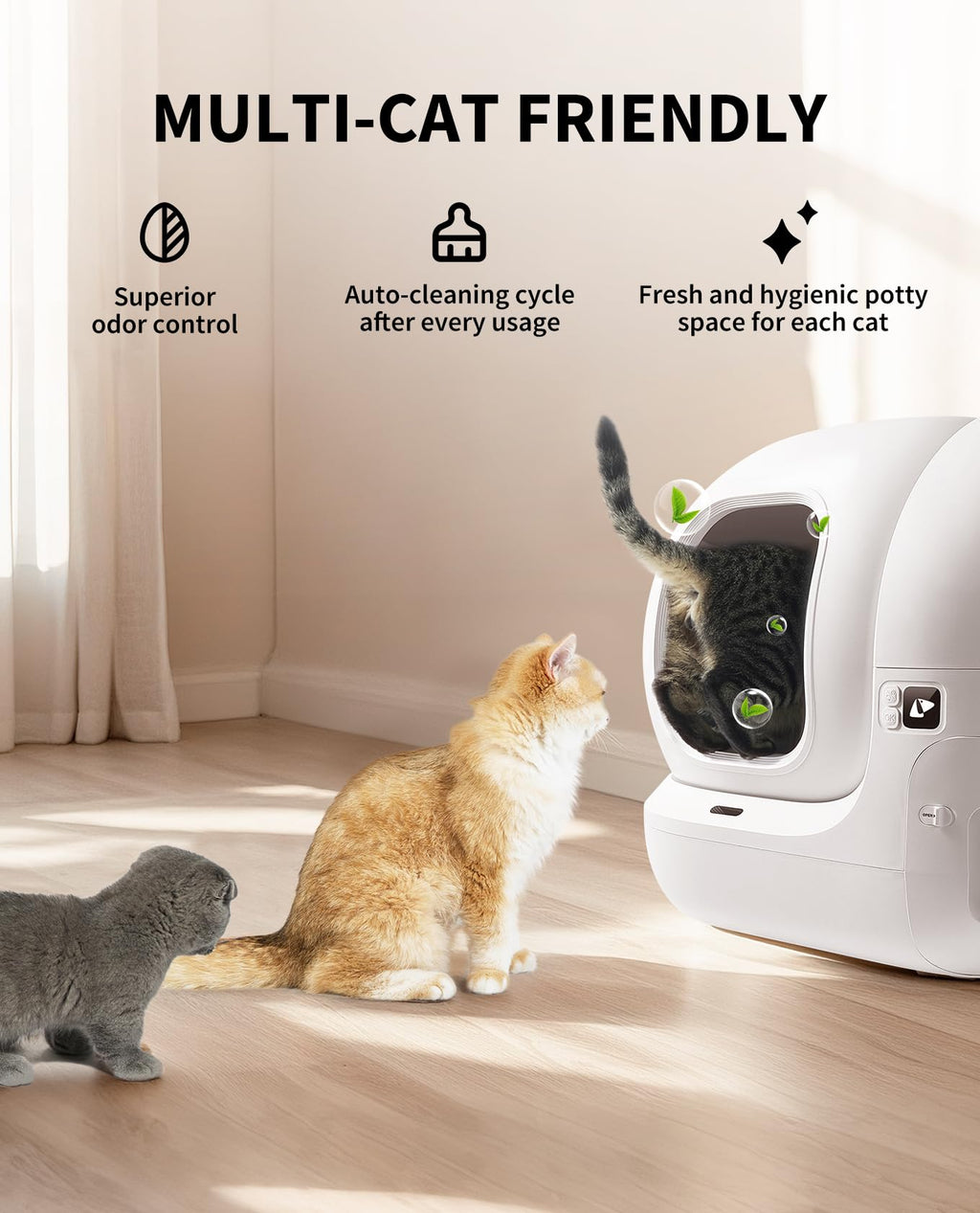 PETKIT App-Controlled Self-Cleaning Cat Litter Box