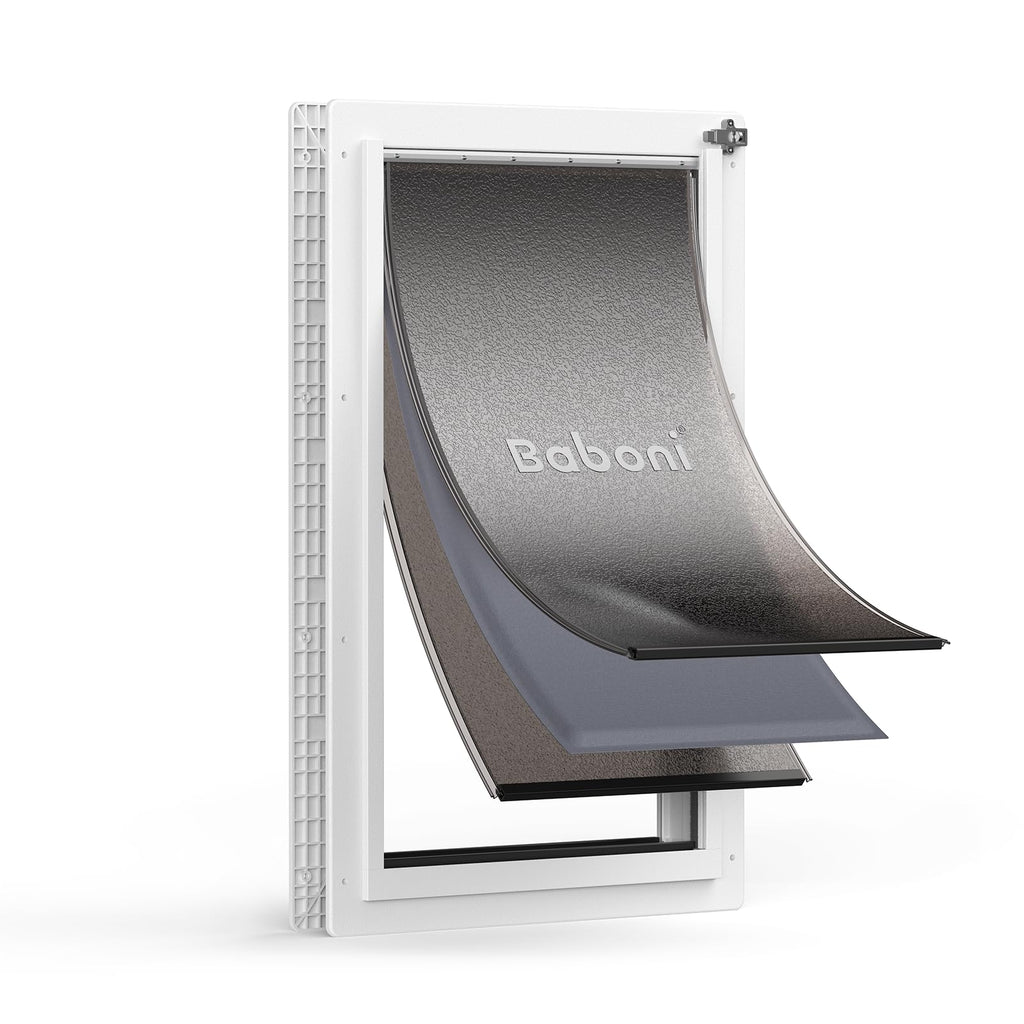 Baboni Pet Door for Interior and Exterior Doors