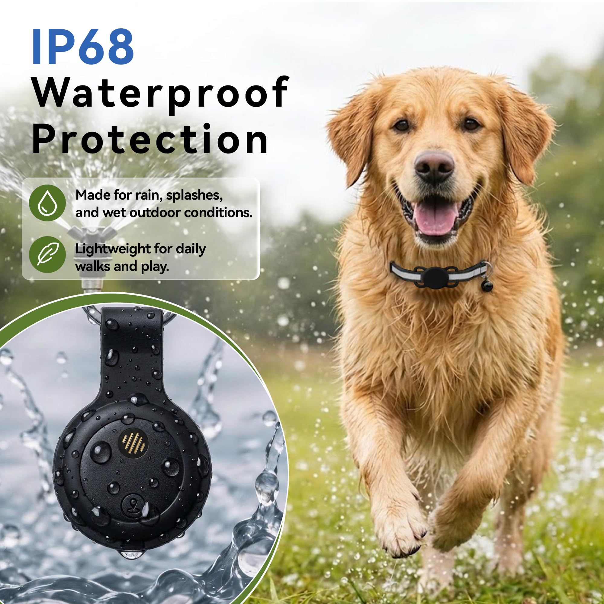 Real-Time GPS Dog Tracker with 365-Day Battery