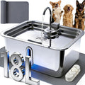 18L/4.76Gal Extra Large Dog Water Fountain