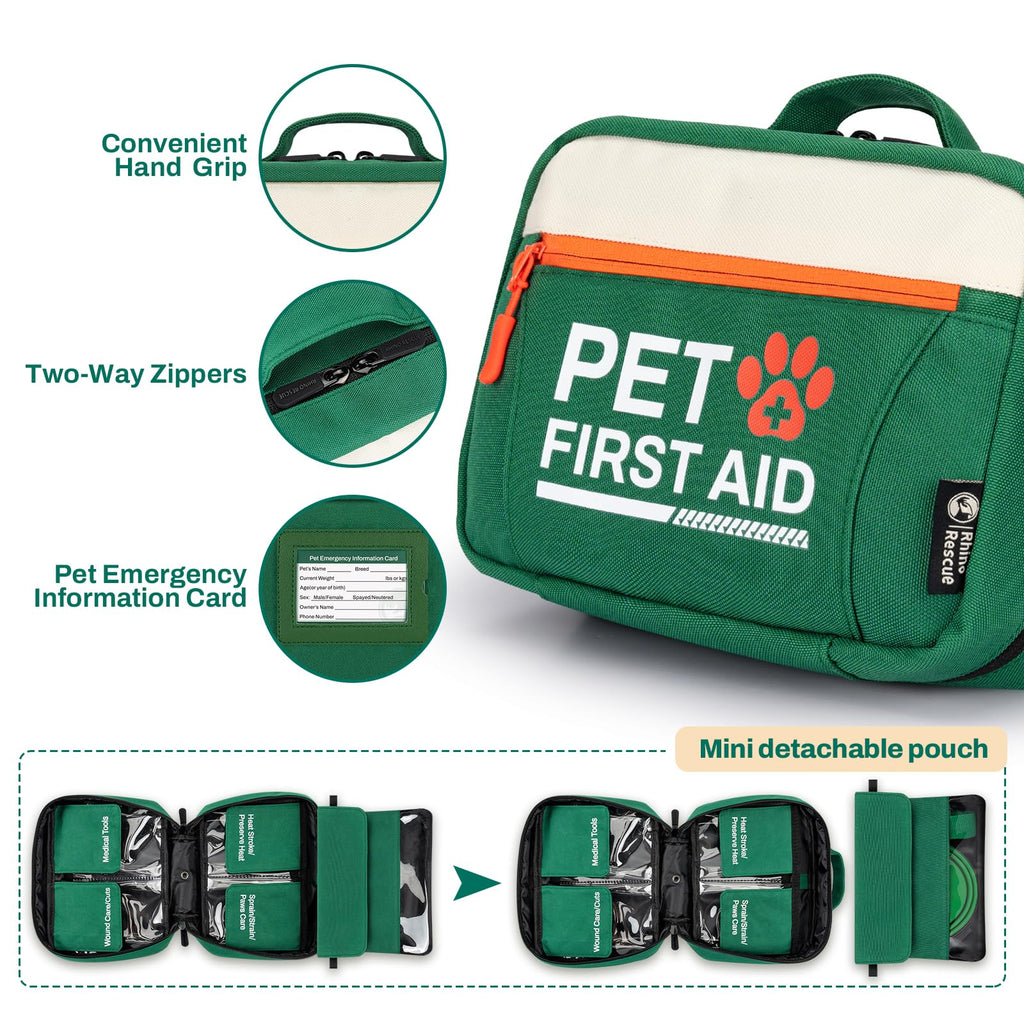 RHINO RESCUE Dog First Aid and Emergency Care Kit