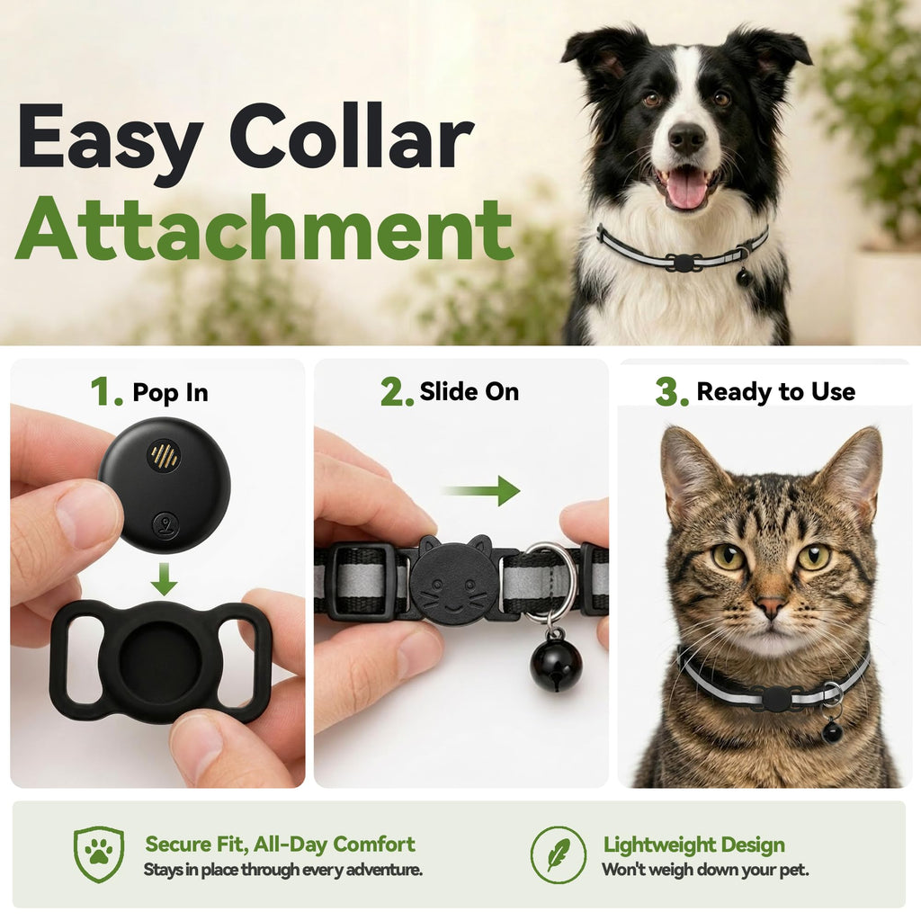 Real-Time GPS Dog Tracker with 365-Day Battery