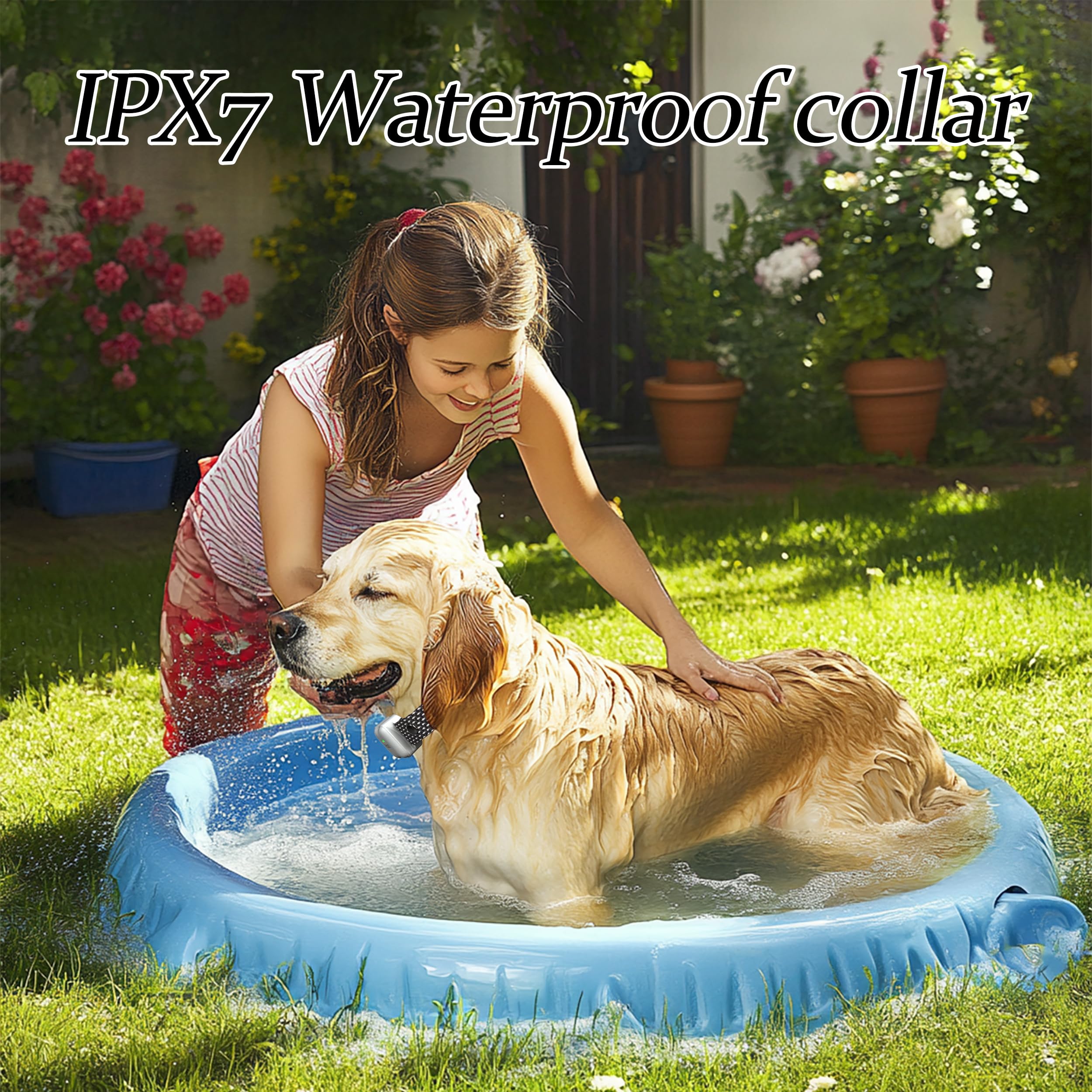 Htcuto Wireless Dog Fence and Ultrasonic Training Collar